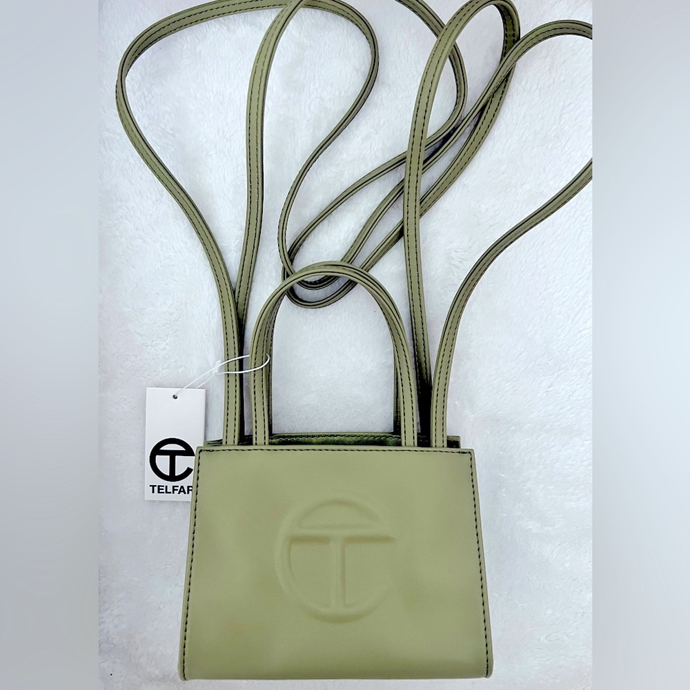 Telfar Small Shopping Bag - Drab (NWT)